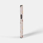 シームレスなロマン結婚ティックのパターン iPhoneケース (右側面)