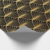 シームレスなヴィンテージアートデコパターン ラッピングペーパー (角)