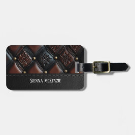 シームレスなヴィンテージエンボスラゲージタグ ラゲッジタグ