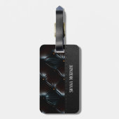 シームレスなヴィンテージエンボスラゲージタグ ラゲッジタグ (裏面縦)