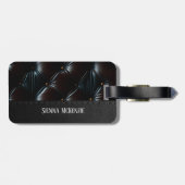 シームレスなヴィンテージエンボスラゲージタグ ラゲッジタグ (裏面横)