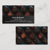 シームレスなヴィンテージエンボス 名刺 (正面/裏面)