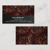 シームレスなヴィンテージエンボス 名刺 (正面/裏面)