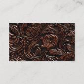 シームレスなヴィンテージエンボス 名刺 (裏面)