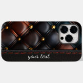 シームレスなヴィンテージエンボス Case-Mate iPhoneケース (裏面 (横))