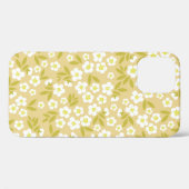 シームレスなヴィンテージパターン抽象芸術。かわいい白い流れ Case-Mate iPhoneケース (裏面 (横))