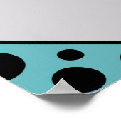 シームレスなヴィンテージパターン。幾何学的な背景w ポスター (角)