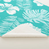 シームレスなヴィンテージパ葉ターン（熱帯p） シェルパブランケット (3/4)