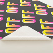 シームレスなヴィンテージピクセルがシンボルや象徴パターンから外れます。アウトライン シェルパブランケット (3/4)