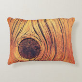 シームレスなヴィンテージフローラ要素の抽象芸術パターン アクセントクッション (正面)