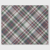 シームレスなヴィンテージ数々のカラータータンチェックパターン。プレイド ラッピングペーパー (フラット)
