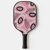 シームレスな中世紀モダン美術 ピックルボールラケット (裏面)