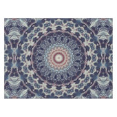 シームレスな丸い装飾マンダラパターンarabic k テーブルクロス (正面(横))