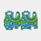 シームレスな丸い装飾マンダラパターンarabic k フェイバーボックス (折り畳みなし)