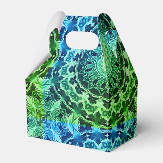 シームレスな丸い装飾マンダラパターンarabic k フェイバーボックス (正面サイド)