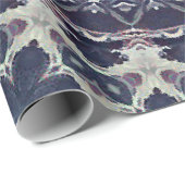 シームレスな丸い装飾マンダラパターンarabic k ラッピングペーパー (ロールコーナー)