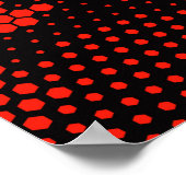 シームレスな偽装パターン。繰り返しデジタルドット ポスター (角)