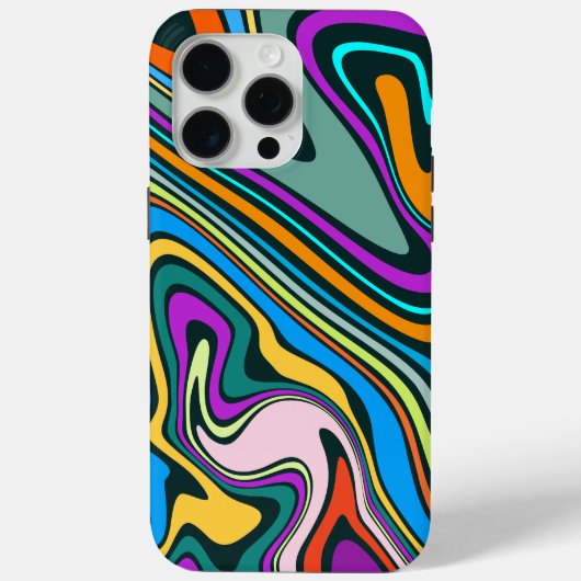 シームレスな大理石のテクスチャ Case-Mate iPhoneケース (裏面)