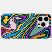 シームレスな大理石のテクスチャ Case-Mate iPhoneケース (裏面 (横))