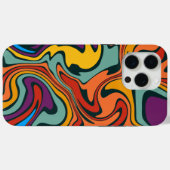 シームレスな大理石のテクスチャ Case-Mate iPhoneケース (裏面 (横))