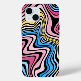 シームレスな大理石テクスチャー iPhone 15ケース