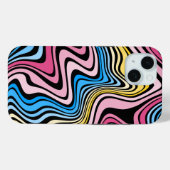 シームレスな大理石テクスチャー Case-Mate iPhoneケース (裏面 (横))