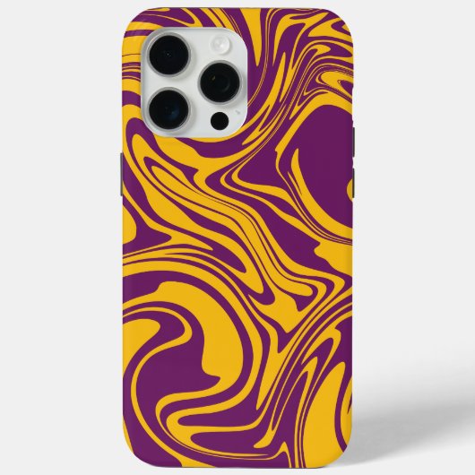 シームレスな大理石テクスチャー Case-Mate iPhoneケース (裏面)