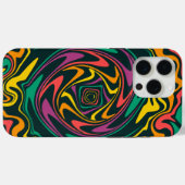 シームレスな大理石テクスチャー Case-Mate iPhoneケース (裏面 (横))