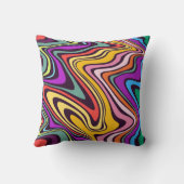 シームレスな大理石テクスチャ装飾用クッション クッション (裏面)