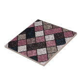 シームレスな大理石花崗岩タイルパターンレトロ タイル (側面)