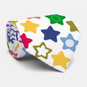 シームレスな子供おもしろい漫画スターカラフル明るいwh ネクタイ (ロール)