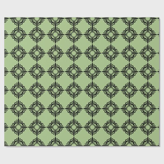 シームレスな対称性のラップ紙 ラッピングペーパー (フラット)