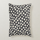 シームレスな小さなデイジーヴィンテージパターン背景 アクセントクッション (正面(垂直))