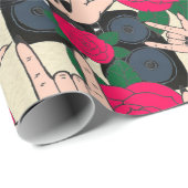 シームレスな岩の背景。抽象芸術モダンPA ラッピングペーパー (ロールコーナー)