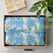 シームレスな忘れ花のパターンを使用しない 薄葉紙 (ギフト)