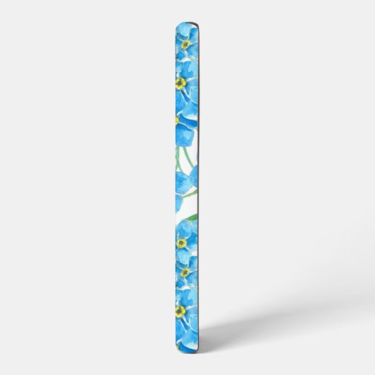 シームレスな忘れ花のパターンを使用しない SAMSUNG GALAXYケース (左側面)