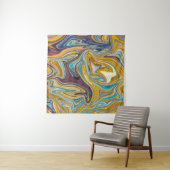 シームレスな抽象芸術パターン タペストリー (インサイチュ(横))