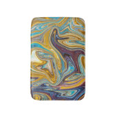 シームレスな抽象芸術パターン バスマット (正面縦)