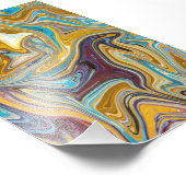 シームレスな抽象芸術パターン フォトプリント            (角)