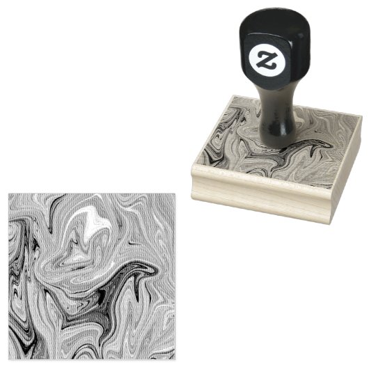 シームレスな抽象芸術パターン ラバースタンプ (押印)