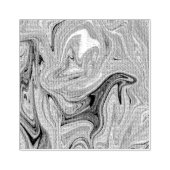 シームレスな抽象芸術パターン ラバースタンプ (インプリント)