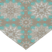 シームレスな抽象芸術マンダラ丸kaledosco テーブルクロス (アングル)