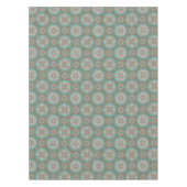 シームレスな抽象芸術マンダラ丸kaledosco テーブルクロス (正面)