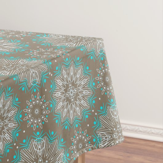 シームレスな抽象芸術マンダラ丸kaledosco テーブルクロス (インサイチュ)