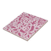 シームレスな抽象芸術レースロマンチックなレトロヴィンテージピンク タイル (側面)