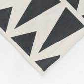 シームレスな抽象芸術幾何モダンパターン フリースブランケット (角)