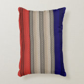 シームレスな抽象芸術装飾デコのレトロヴィンテージ アクセントクッション (正面(垂直))