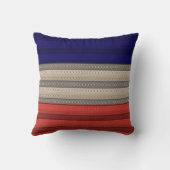 シームレスな抽象芸術装飾デコのレトロヴィンテージ クッション (裏面)