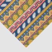 シームレスな抽象芸術装飾性アフリカのエチノトレーティ 薄葉紙 (詳細)