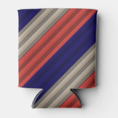 シームレスな抽象芸術装飾用デコ – レトロヴィンテージ 缶クーラー (正面)